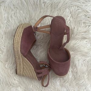 Light purple espadrilles
